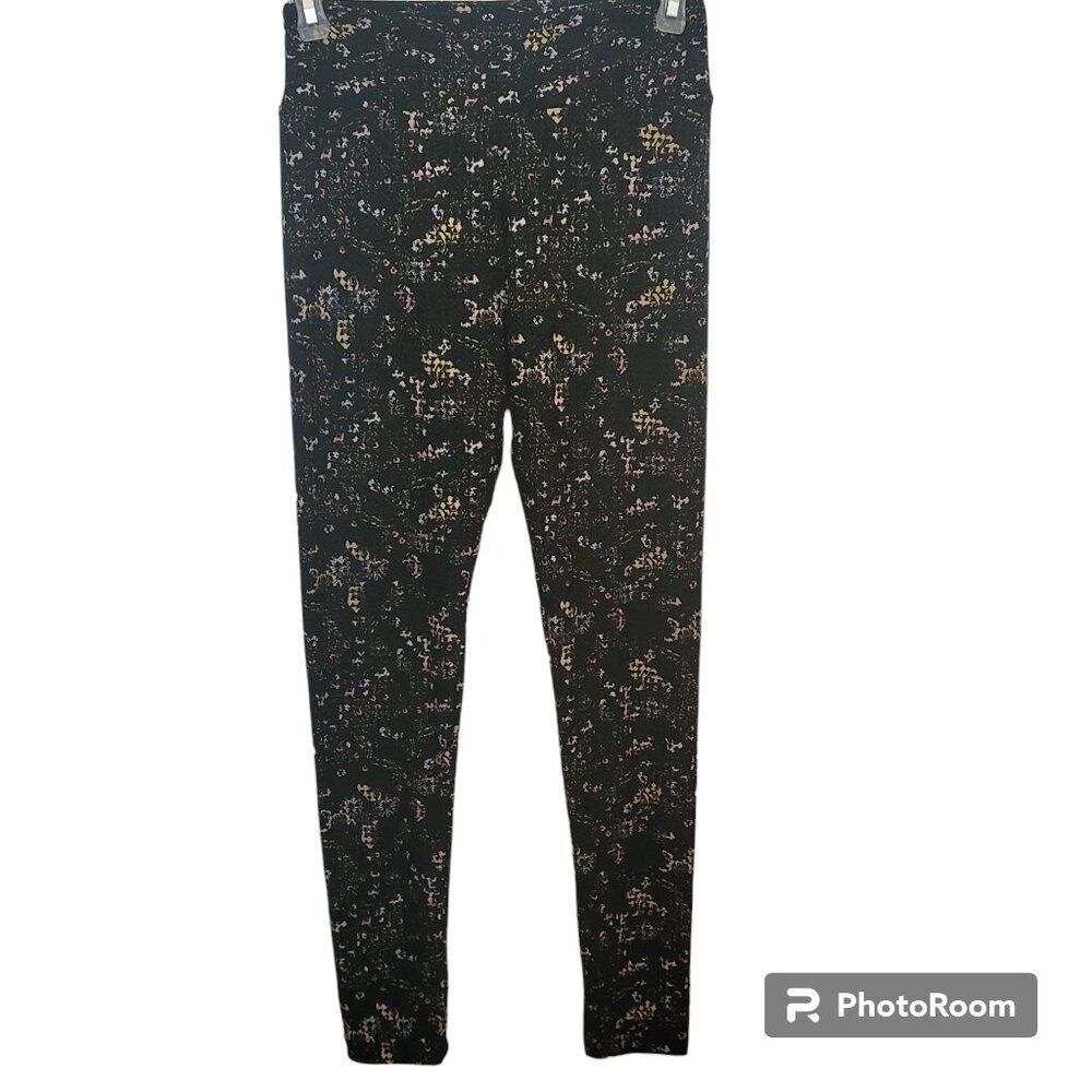 LuLaRoe Multi-color Floral Specks Leggings